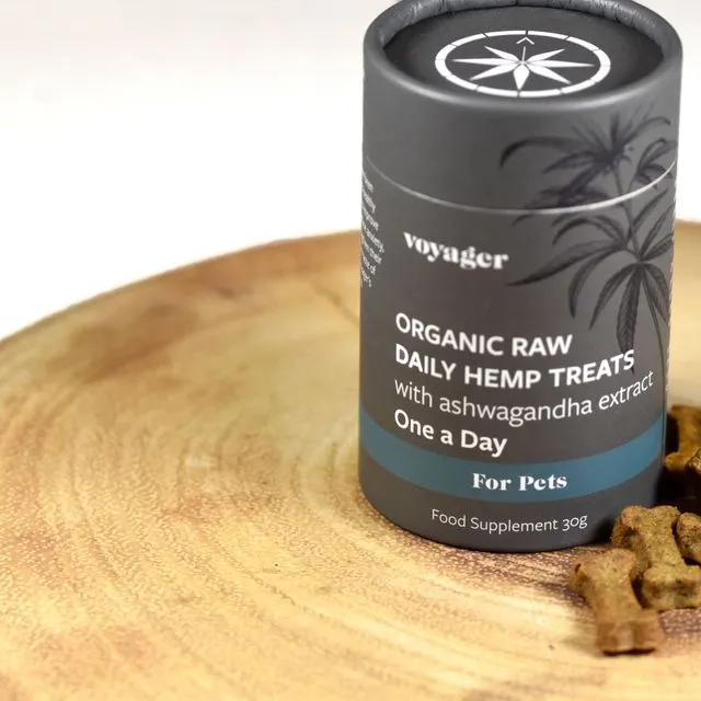 Organic Raw Daily Hemp Dog Treats