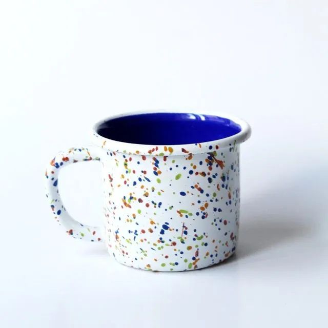 Sparkle Collection Enamel Mug (Cobalt Blue)
