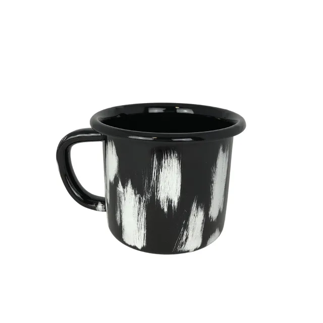 Stripe Collection Enamel Mug