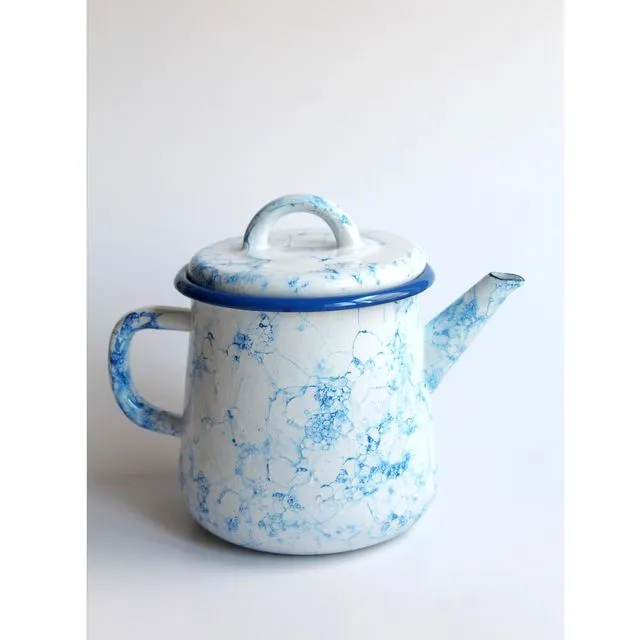 Bubble Collection Enamel Teapot
