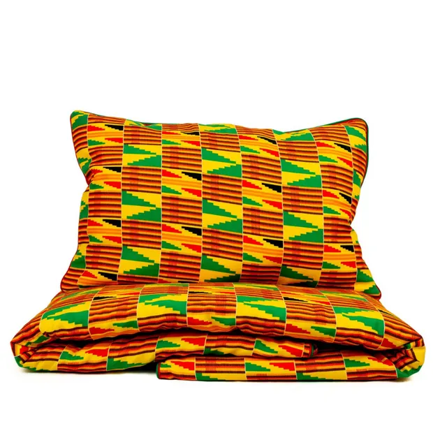 Bukulu | African print single duvet cover & pillowcase set