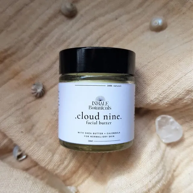 Cloud Nine Facial Butter 30ml Glass Jar