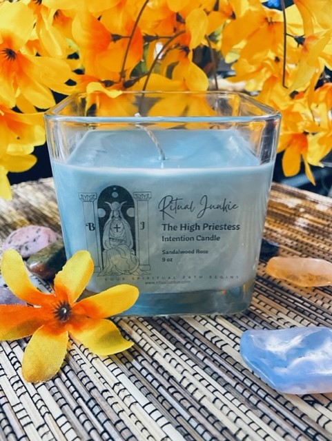 High Priestess Intention Candle