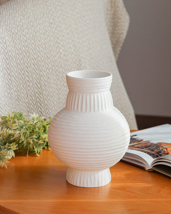 Athens Vase Big White