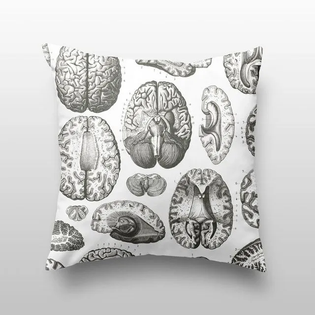 Brain Scan Pillow Cover