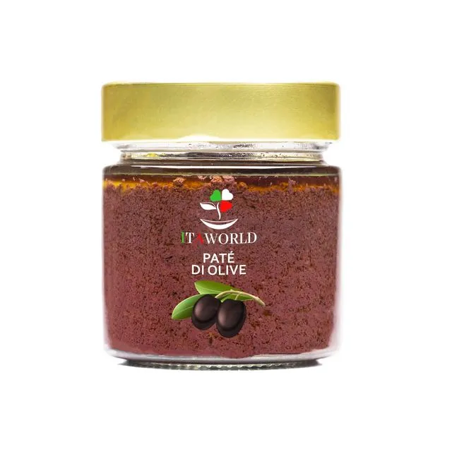 Paté of Black Olives in Extra Virgin Olive Oil 180 Gr