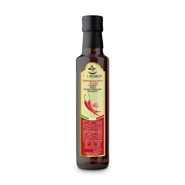 Extra Virgin Olive Oil with Chilli and Garlic 250 Ml