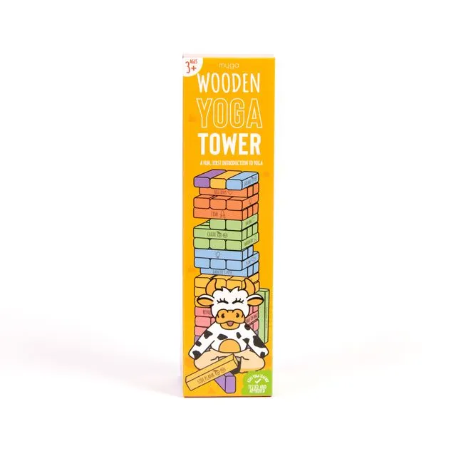 Wooden Yoga Tower