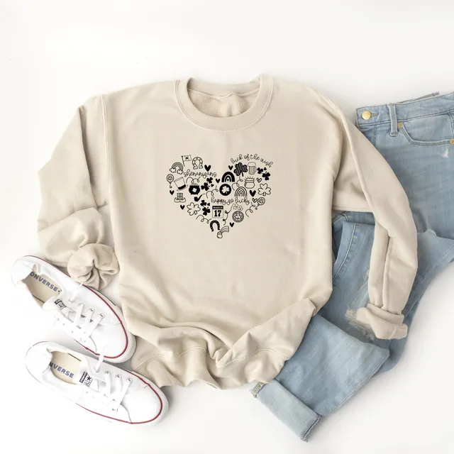 St.Patrick's Heart | Sweatshirt