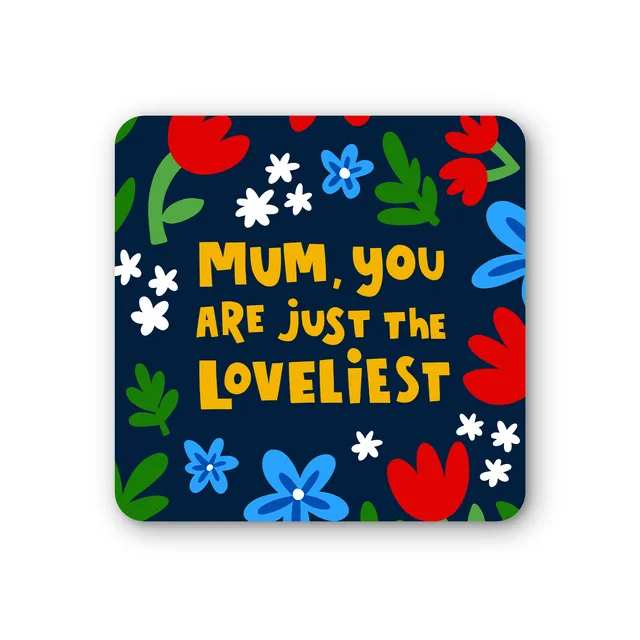 Loveliest Mum Mother's Day Coaster Pack of 6