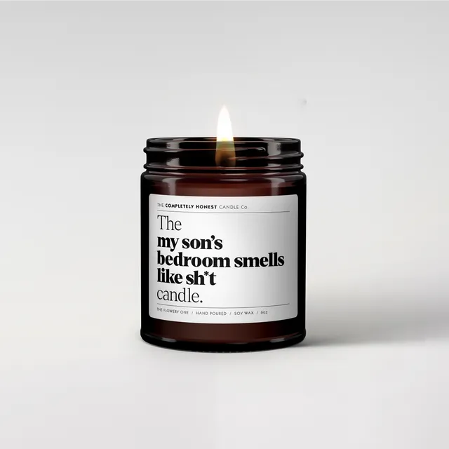 The 'my son's bedroom smells like sh*t' candle