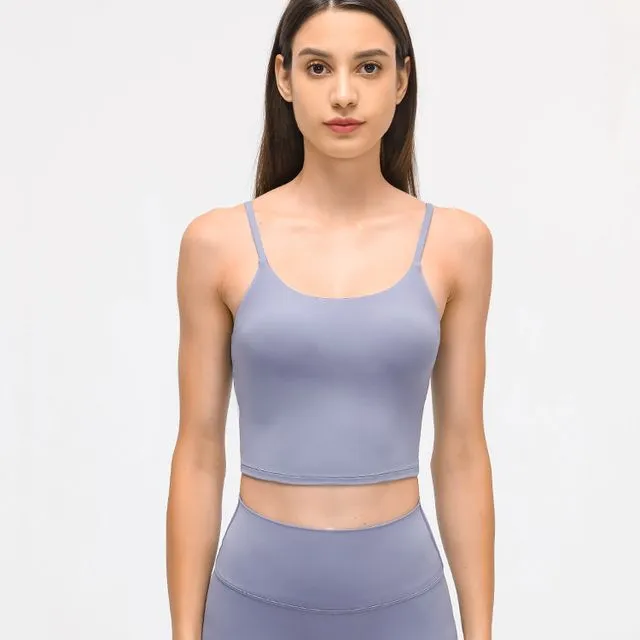 NATOREAL Sports Bras Tank top Without Steel Ring