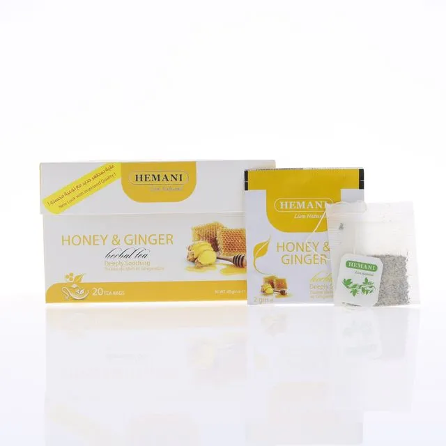 HEMANI Herbal Tea Honey&Ginger 40g