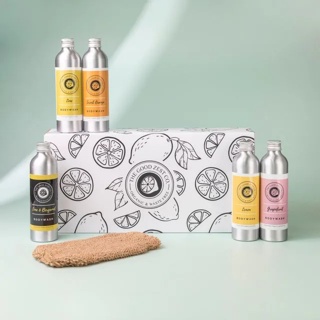 Organic Body Wash Gift Box