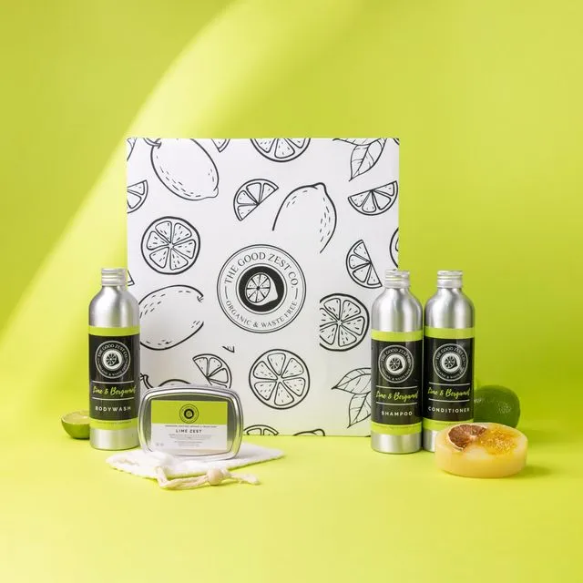 Organic Lime & Bergamot Gift Box
