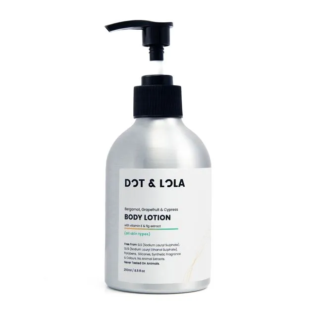 Body Lotion with Bergamot, Grapefruit & Cypress - For All Skin Types 250ml