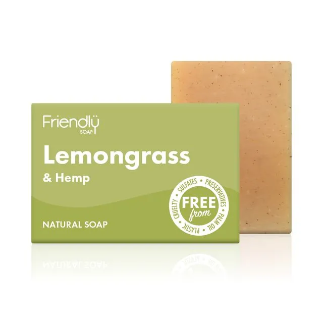 Lemongrass Vegan Soap Bar (6 x 95g)