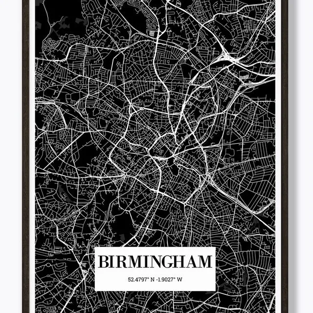 Custom City Map | Personalised City Map | House Warming Gift | Gift for Him | Gift for Her | City Map A4