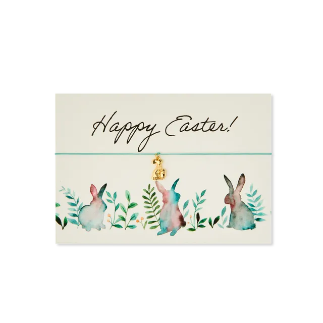 Bracelet Card: Happy Easter Bunny