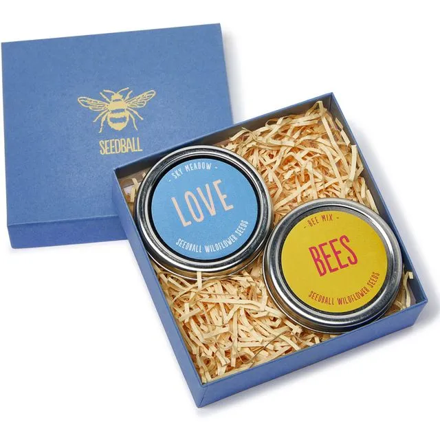 Love Bees Seedball Gift Box