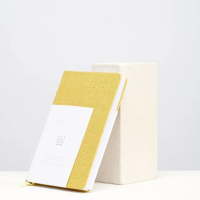 Papillon – Linen A5 Hardcover Notebook