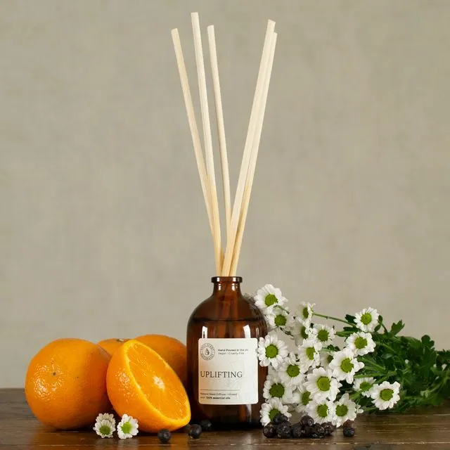 Lime & Patchouli Natural Reed Diffuser – Uplifting