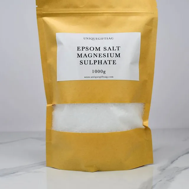 Epson Salt Magnesium, Bath Salt, Gifts For Mum 1000g