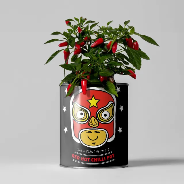 Red Hot Chilli Pot Grow Kit