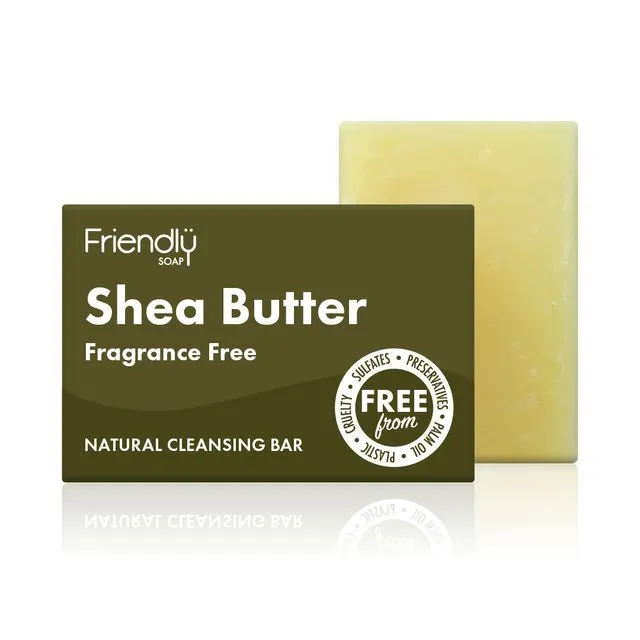 Shea Butter Vegan Facial Cleansing Bar (6 x 95g)