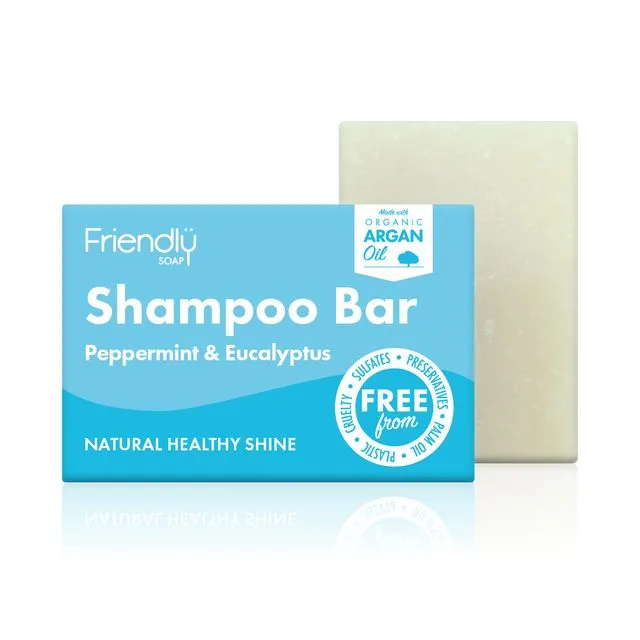 Shampoo Bar - Peppermint & Eucalyptus - Vegan (6 x 95g)