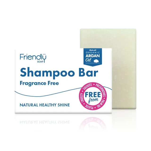 Shampoo Bar - Fragrance Free - Vegan (6 x 95g)