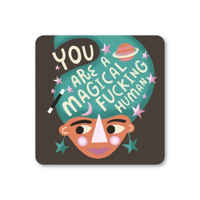Magical Human Coaster Pack of 6