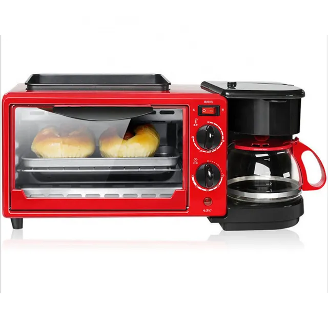 Mini Multi Function Bread Sandwich Grill Breakfast Maker Machine 3 in 1