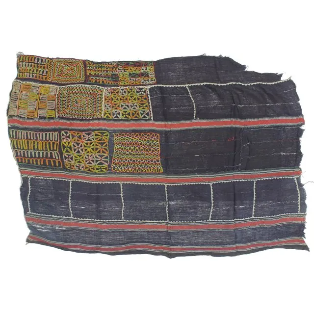 Vintage Wodaabe Textile of Niger - 41" x 28"