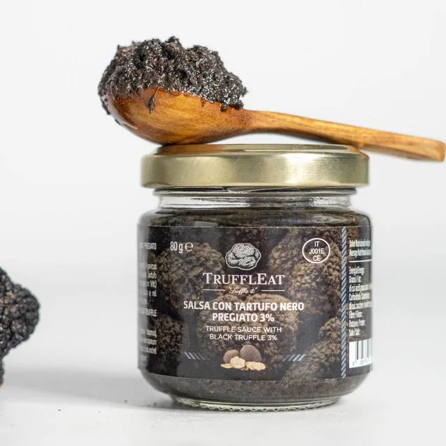 Truffle sauce with fine black truffle 3% - TrufflEat