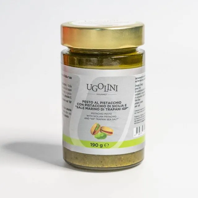 Sicilian pistachio pesto 190 gr - Ugolini Gourmet