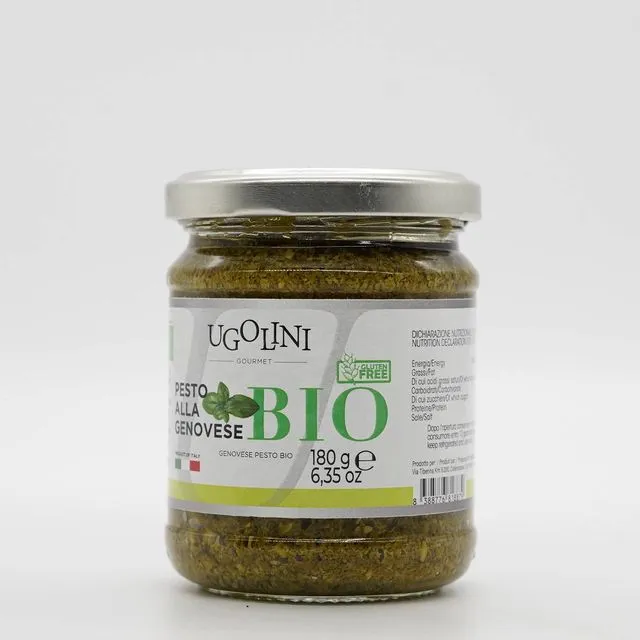 Organic Genovese pesto 180 gr - Ugolini Gourmet