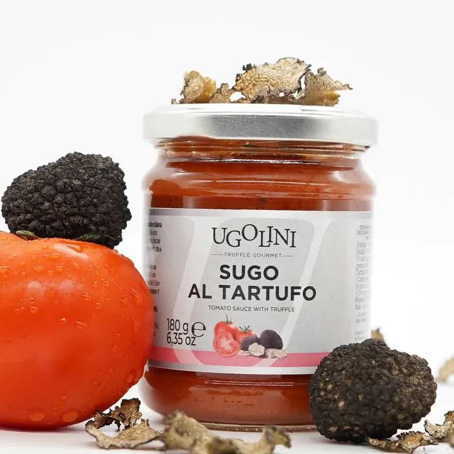 Black truffle tomato sauce 180 gr - Ugolini Gourmet