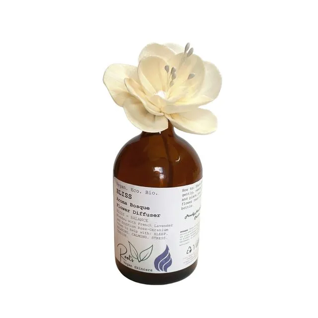 Closed Lily Flower Aroma Bosque Reed Diffuser - NEW FOR JAN 23!