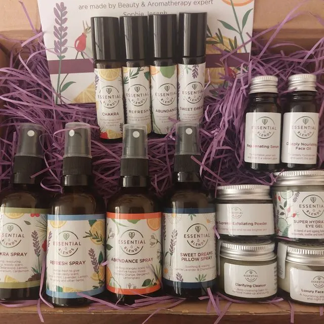 Complete Luxury Aromatherapy and Natural skincare set