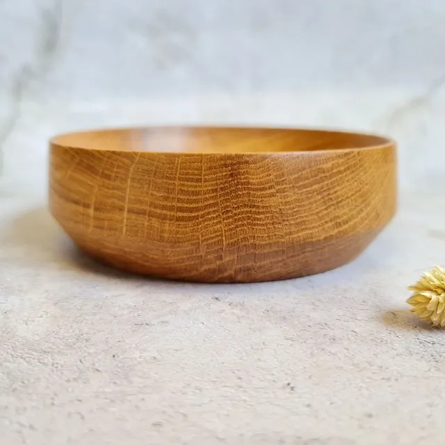 Wooden Bowl - single (British Oak)