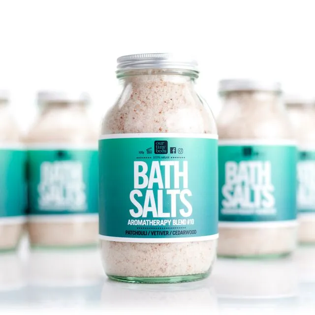 Bath Salt Blend #10 - Vetiver and Patchouli