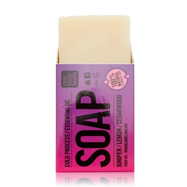 Soap #5 Juniper / Lemon / Cedarwood / Ylang Ylang (140g Big Block)