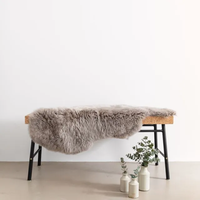 Ethically Crafted Sheepskin in Vole