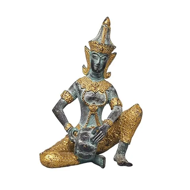 1940s Gorgeous Oriental Decorative Statue. Thai Deity.