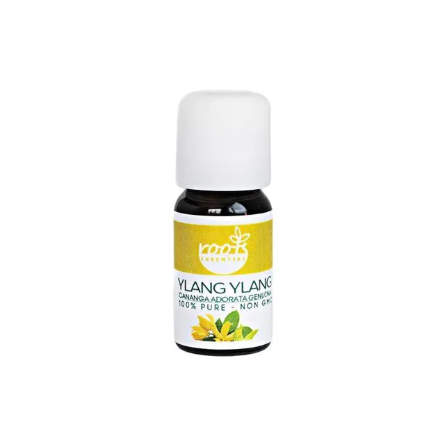 Ylang Ylang Essential Oil - 100 % PURE NON GMO - 10 ML - PACK OF 5