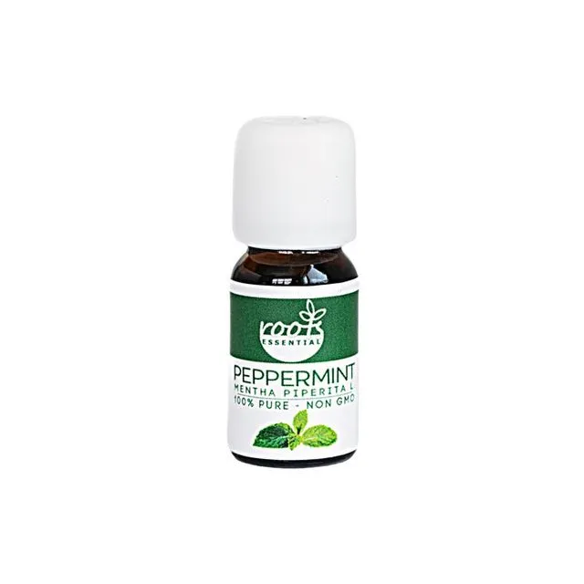 Peppermint Essential Oil - 100 % PURE NON GMO - 10 ML - PACK OF 5