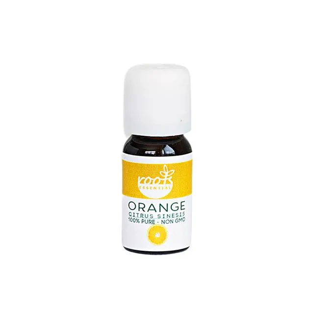Orange Essential Oil - 100 % PURE NON GMO - 10 ML - PACK OF 5