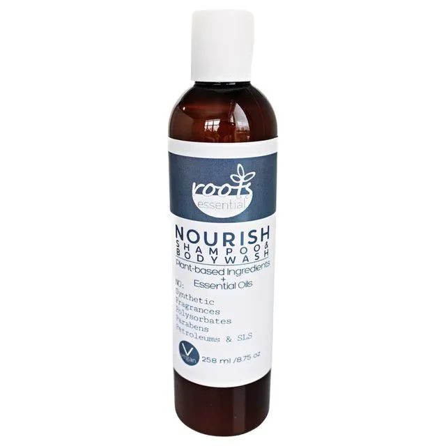 Nourish Botanical Shampoo + Body wash 8OZ - PACK OF 5