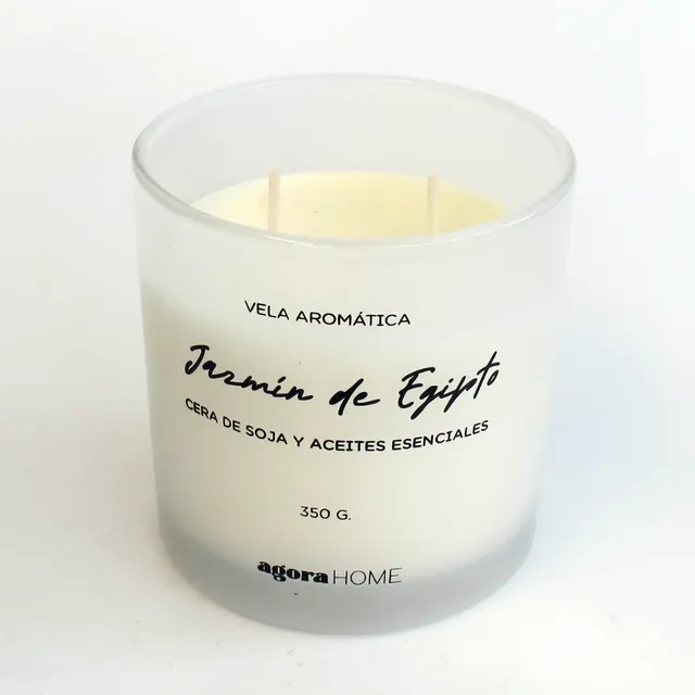 Jasmine - Scented candle - Aromatic candle